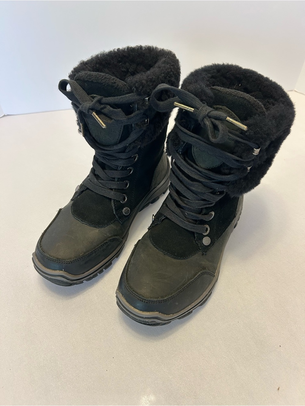 Pajar women’s Lace-Up Fur-Trim Abbie Boot